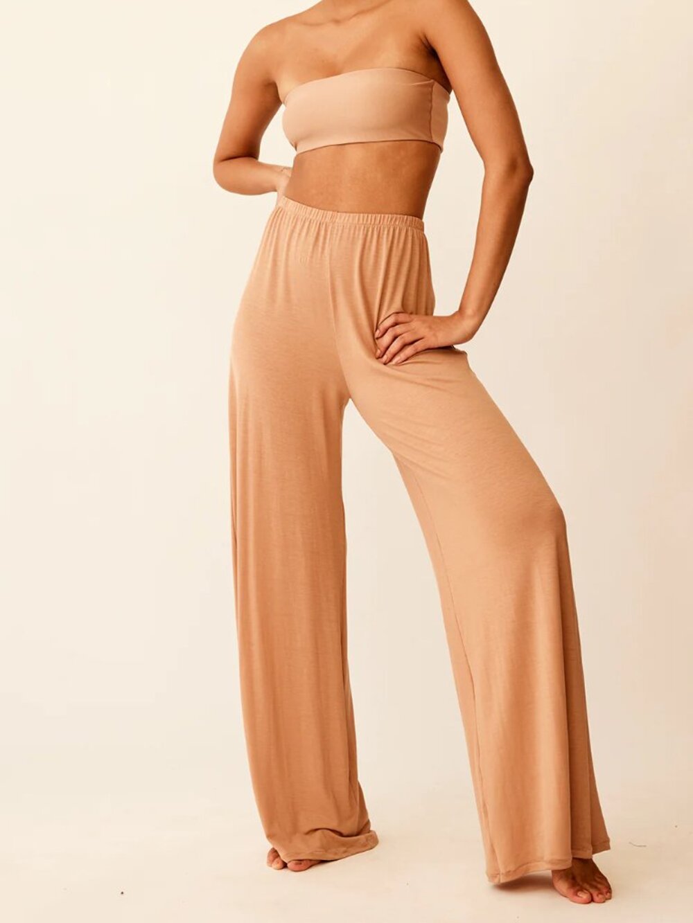 Savannah Morrow 'Everyday Pant', Cashew (taupe/peach), XS